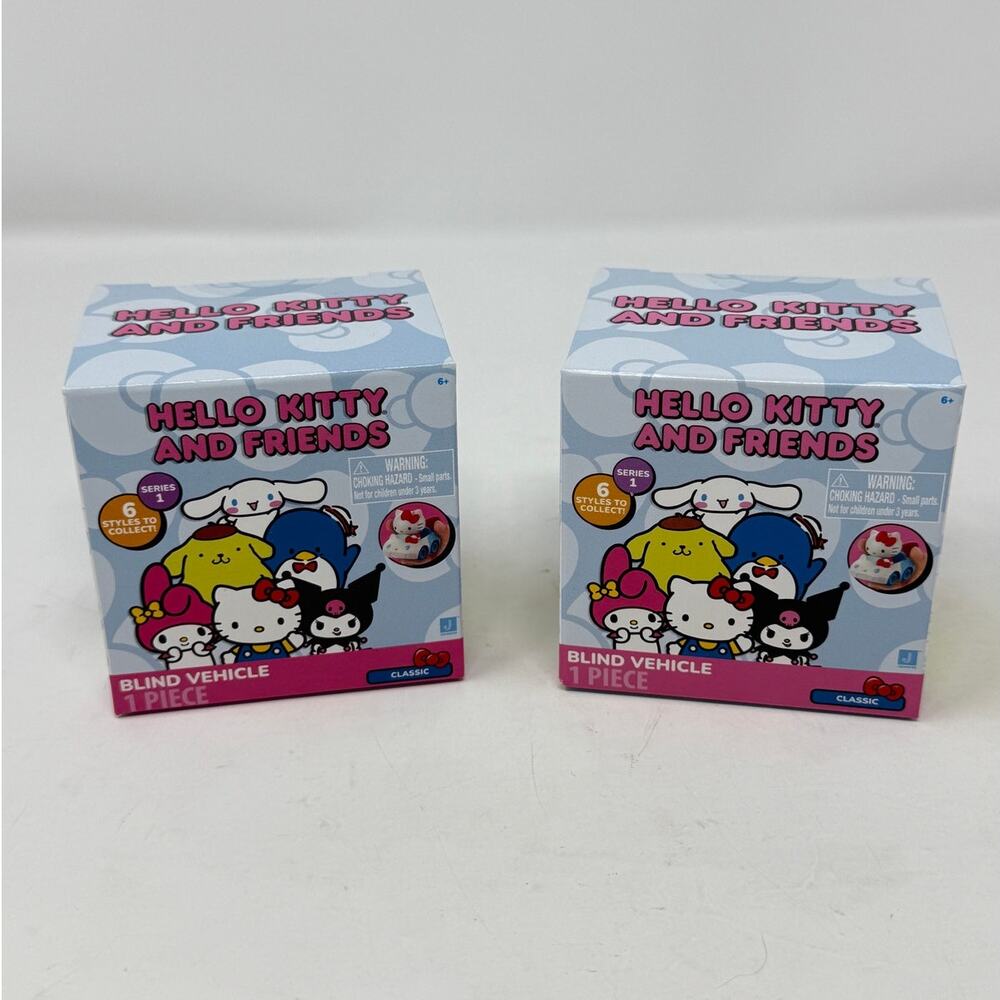 Hello Kitty Friends Blind Box Lot 2 Sanrio Mystery Toy Kawaii Cute Collectible